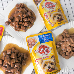 Pate cho chó nước sốt vị thịt gà PEDIGREE Pouch Chicken 6 Pate cho chó nước sốt vị thịt gà PEDIGREE Pouch Chicken