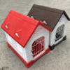 Nhà nhựa cho chó mèo cửa sắt PAW Pet House cỡ vừa 6 Nhà nhựa cho chó mèo cửa sắt PAW Pet House cỡ vừa