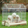Chuồng chó mèo bằng sắt mái chóp AUPET Conical Dog Cage 9 Chuồng chó mèo bằng sắt mái chóp AUPET Dog Cage