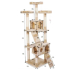Nhà cây cho mèo Cat Tree QQ80038 10 Nhà cây cho mèo Cat Tree QQ80038