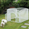 Quây cho chó bằng nhựa nan nhỏ AUPET Exercise Playpen 10 Quây cho chó bằng nhựa nan nhỏ AUPET Exercise Playpen