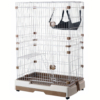 Chuồng mèo 2 tầng nan sắt có khay AUPET Exercise Cat Cage 5 Chuồng mèo 2 tầng nan sắt có khay AUPET Exercise Cat Cage