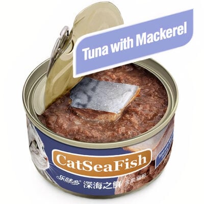 Pate cho mèo vị cá ngừ cá thu CAT SEA FISH Tuna Mackerel