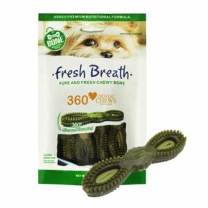 Xương cho chó gặm thơm miệng VEGEBRAND 360 Fresh Breath Bone