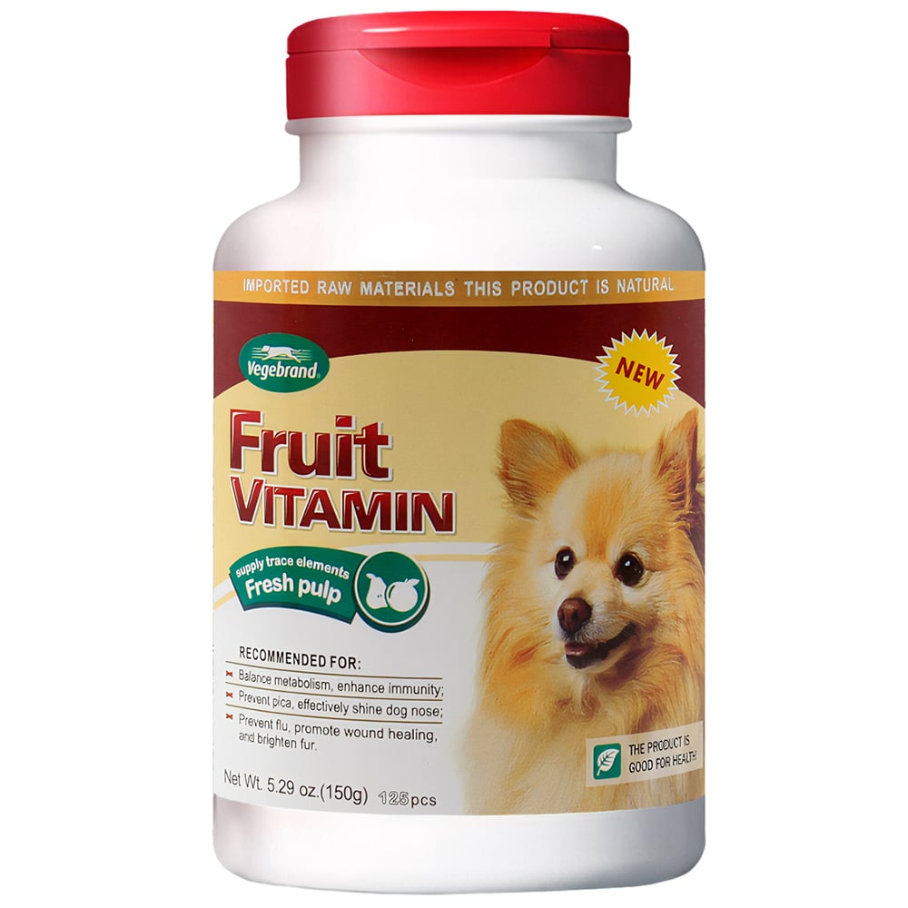 Thuốc bổ sung Vitamin tổng hợp cho chó VEGEBRAND Fruit Vitamin | Pet Mart