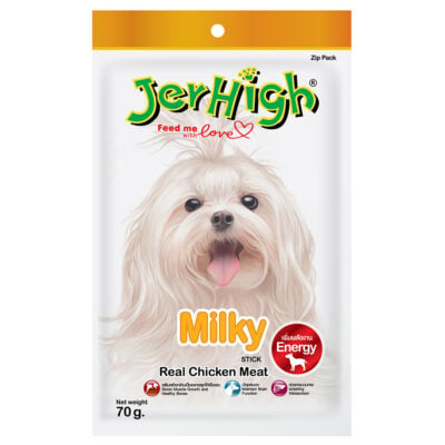 Bánh thưởng cho chó vị sữa JERHIGH Milky Sticks