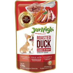 Pate cho chó vị vịt quay sốt nước thịt JERHIGH Roasted Duck Gravy