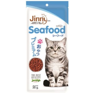 Bánh thưởng cho mèo vị hải sản Jerhigh Jinny Seafood