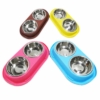 Bát ăn đôi chống kiến cho chó mèo lòng inox vỏ nhựa SAWYER PET 4 Bát ăn đôi chống kiến cho chó mèo lòng inox vỏ nhựa SAWYER PET