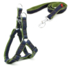 Xích cho chó cương ngực vải bò HAND IN HAND Denim & Nylon Harness and Leash 8 Xích cho chó cương ngực vải bò HAND IN HAND Denim & Nylon Harness and Leash