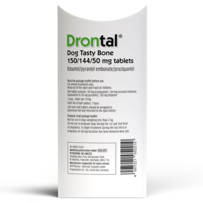 Thuốc tẩy giun cho chó BAYER Drontal Plus Flavour 5 Thuốc tẩy giun cho chó BAYER Drontal Plus Flavour