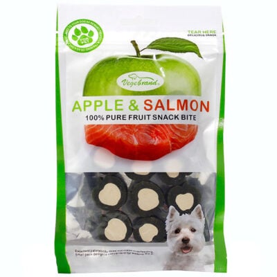 Bánh thưởng cho chó vị cá hồi và táo VEGEBRAND Apple & Salmon
