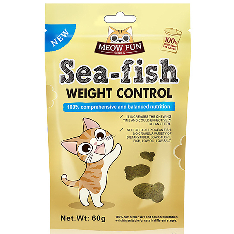 Bánh thưởng cho mèo vị cá biển MEOW FUN Sea-fish 8 Bánh thưởng cho mèo vị cá biển MEOW FUN Sea-fish