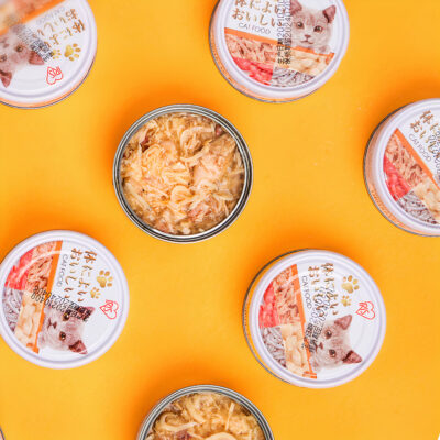 Pate cho mèo vị cá ngừ trộn cá tuyết trắng IRIS Tuna White Fish 7 Pate cho mèo 5 vị cá ngừ trộn IRIS
