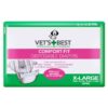 Tã bỉm cho chó cái 18 – 32kg VET'S BEST Disposable Diapers XLarge