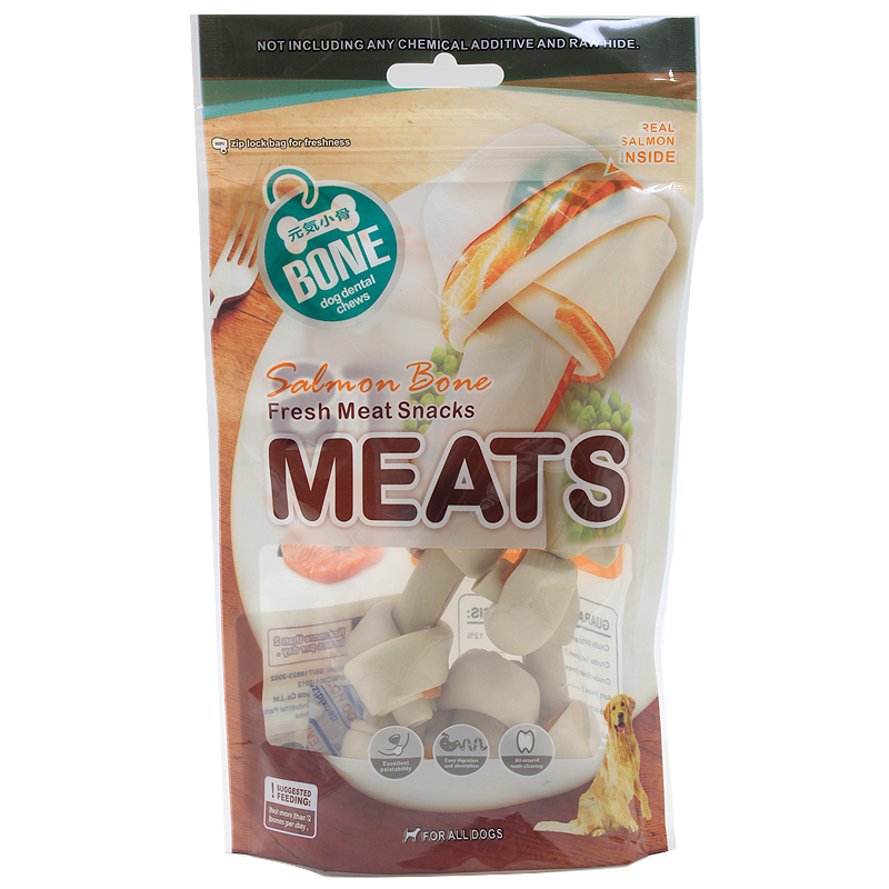 Xương cho chó gặm vị cá hồi VEGEBRAND Meat Salmon Bone Small 10 Xương cho chó gặm vị cá hồi VEGEBRAND Meat Salmon Bone