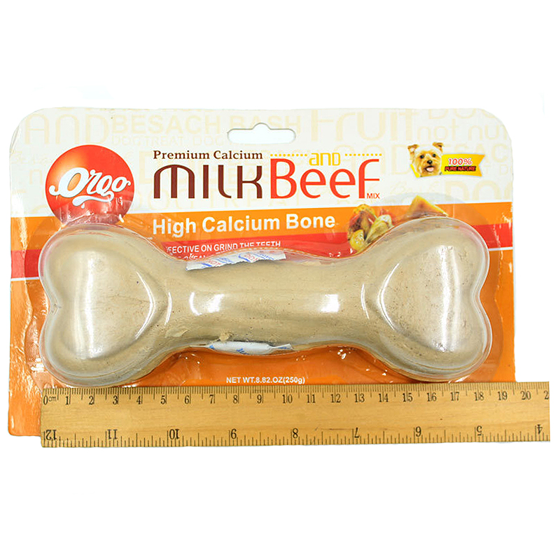 Xương cho chó vị sữa và thịt bò VEGEBRAND Orgo Milk Beef 10 Xương cho chó vị sữa và thịt bò VEGEBRAND Orgo Milk Beef