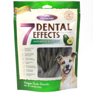 Xương gặm sạch răng cho chó hương vị bơ VEGEBRAND 7 Dental Effects Avocado Dental Stick