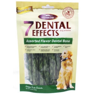 Xương gặm sạch răng cho chó vị tổng hợp VEGEBRAND 7 Dental Effects Assorted Flavor Dental Bone