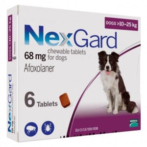 Thuốc trị ve rận NEXGARD cho chó từ 10 - 25kg