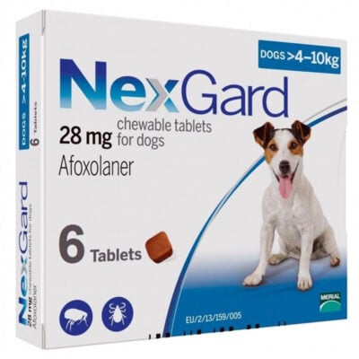 Thuốc trị ve rận NEXGARD cho chó từ 4 - 10kg