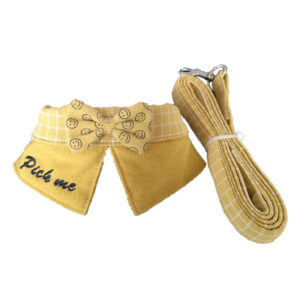 Vòng cổ cho chó mèo kèm dây dắt AMBABY PET 1JXS002