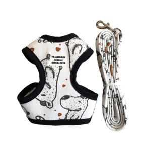 Yếm cho chó mèo kèm dây dắt AMBABY PET 1JXS014