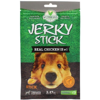 Bánh thưởng cho chó dạng que vị thịt gà WUJI Jerky Stick Chicken Flavor