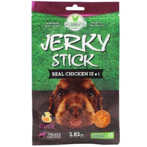 Bánh thưởng cho chó dạng que vị thịt vịt WUJI Jerky Stick Duck Flavor