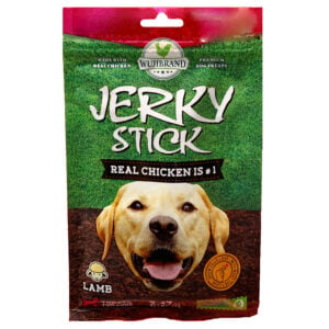 Bánh thưởng cho chó dạng que vị thịt cừu WUJI Jerky Stick Lamb Flavor