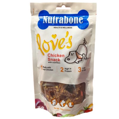 Bánh thưởng cho chó vị thịt gà NUTRABONE Chicken Snack 2