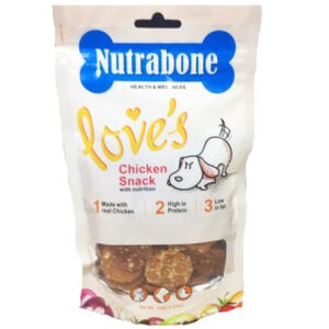 Bánh thưởng cho chó vị thịt gà NUTRABONE Chicken Snack 3