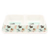 Bát ăn đôi cho chó mèo bằng nhựa BOBO Plastic Bowl 3029