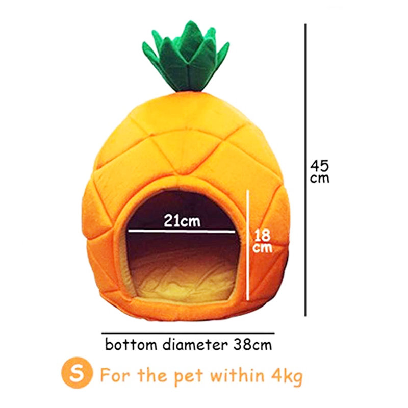 Nhà nệm cho chó mèo PAW hình dứa 3 Nhà nệm cho chó mèo PAW hình dứa