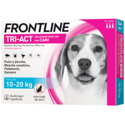 Thuốc trị ve rận cho chó từ 10 đến 20kg MERIAL Frontline Tri-act