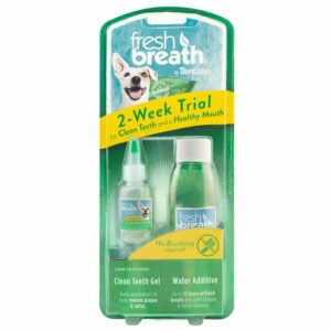 Bộ vệ sinh răng miệng cho chó TROPICLEAN Fresh Breath Dental Trial Kit