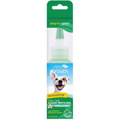 Gel vệ sinh răng miệng cho chó TROPICLEAN Clean Teeth Gel Vanilla Mint