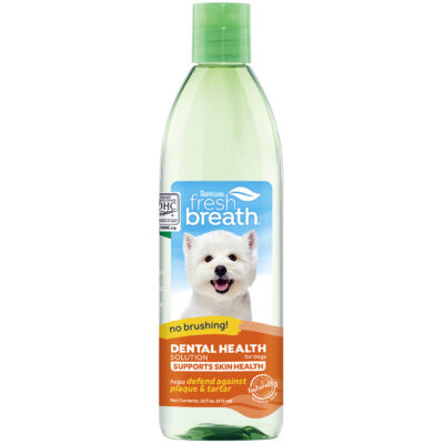 Nước súc miệng dưỡng lông cho chó TROPICLEAN Dental Skin Health