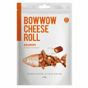 Snack bánh thưởng cho chó BOWWOW Cheese Roll Salmon