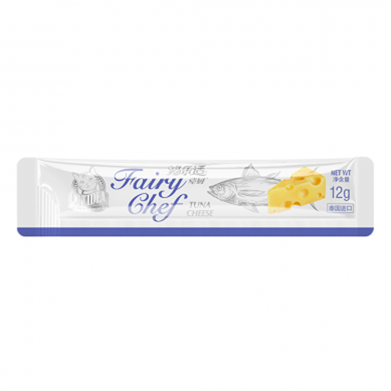Súp thưởng cho mèo vị cá ngừ sốt phô mai CATIDEA Fairy Chef Sachet Tuna & Chesse 2 Súp thưởng cho mèo vị cá ngừ sốt phô mai CATIDEA Fairy Chef Sachet Tuna & Chesse