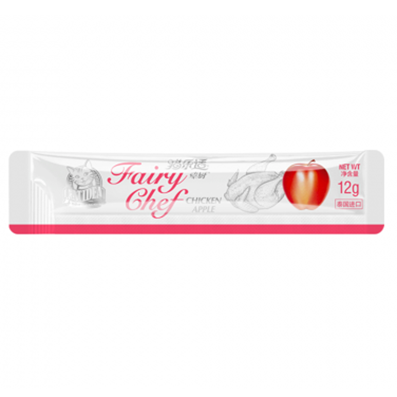 Súp thưởng cho mèo vị cá ngừ sốt táo CATIDEA Fairy Chef Sachet Tuna & Apple 2 Súp thưởng cho mèo vị cá ngừ sốt táo CATIDEA Fairy Chef Sachet Tuna & Apple