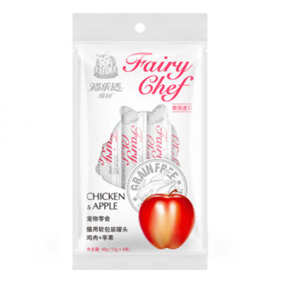 Súp thưởng cho mèo vị cá ngừ sốt táo CATIDEA Fairy Chef Sachet Tuna & Apple