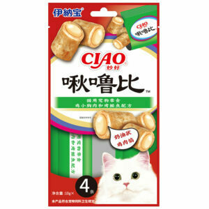 Bánh thưởng cho mèo CIAO vị thịt gà phi lê & cá chép nướng
