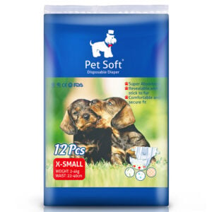 Tã bỉm cho chó mèo cái Pet Soft Disposable Diapers XSmall 2-4kg