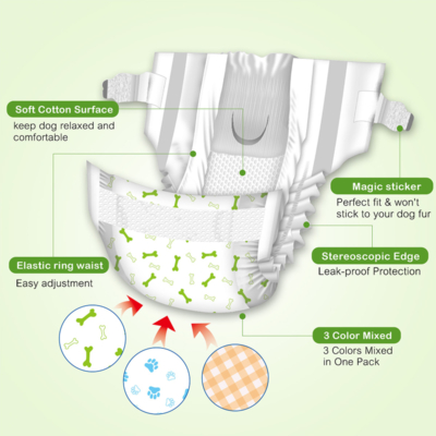 Tã bỉm cho chó mèo cái Pet Soft Disposable Diapers
