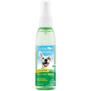 Xịt khử mùi hôi miệng cho chó TROPICLEAN Green Tea Oral Care Spray