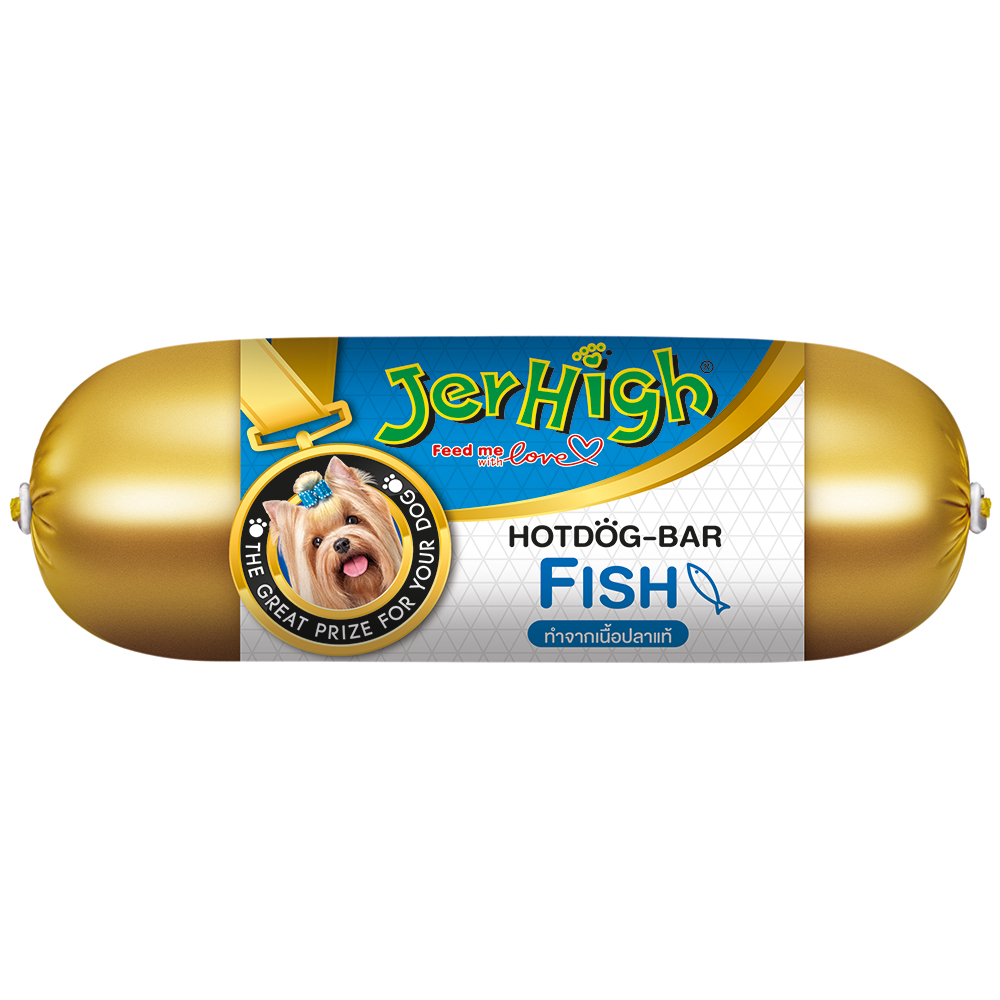 Xúc xích cho chó vị cá JERHIGH Fish 14 Xúc xích cho chó vị cá JERHIGH Fish