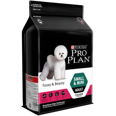 Thức ăn cho chó đẹp lông PURINA PRO PLAN Small & Mini Fussy Beauty 4 Thức ăn cho chó đẹp lông PURINA PRO PLAN Small & Mini Fussy Beauty