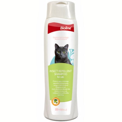 Sữa tắm cho mèo trị ve rận BIOLINE Insect Repellent Shampoo