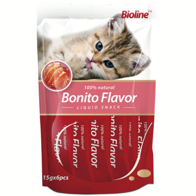 Súp thưởng cho mèo vị cá ngừ BIOLINE Bonito Flavor